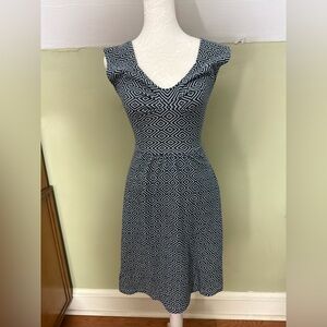 Anthropologie Postmark Matilda Motif Cross Back Dress